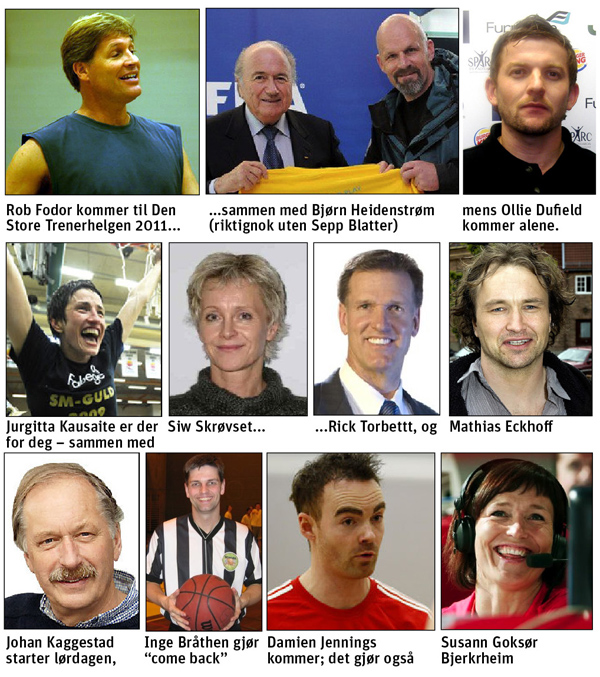 Her er noen av dem som har besøkt oss de siste årene, og det er mange som fant nyttige ting å plukke opp fra folk som Rick Torbett, Rob Fodor, Ollie Dufield og andre.