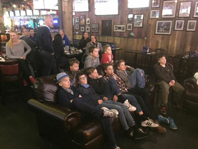 Selve All Star-kampen var ikke så sabla morsom - selv om den ble vist på 100 TV-skjermer. Jet lag + null forsvar = ganske kjedelig faktisk.