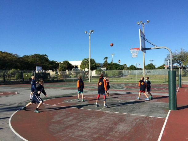 Morgentrening i Central Park, Fort Lauderdale.