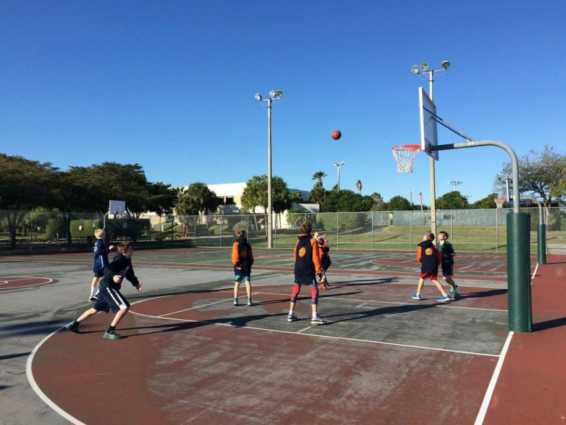 Morgentrening i Central Park, Fort Lauderdale.