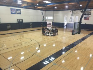 Norske vaktmestere og norske brukere av idrettshaller har mye å lære av amerikanerne.  Brukbart renhold her.