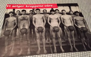 Forsiden var spennende nok – antydning om prostitusjon, nakne unge menn...